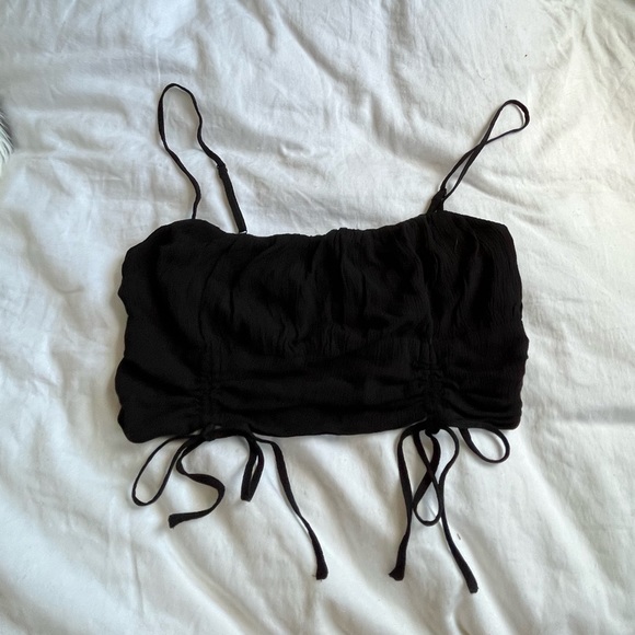 Garage black crop top - Picture 2 of 2